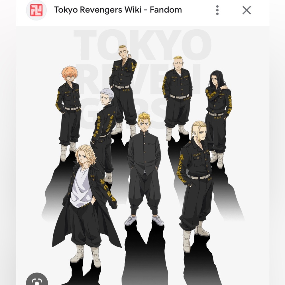 Cosplay Tokyo Avengers TOP ONLY